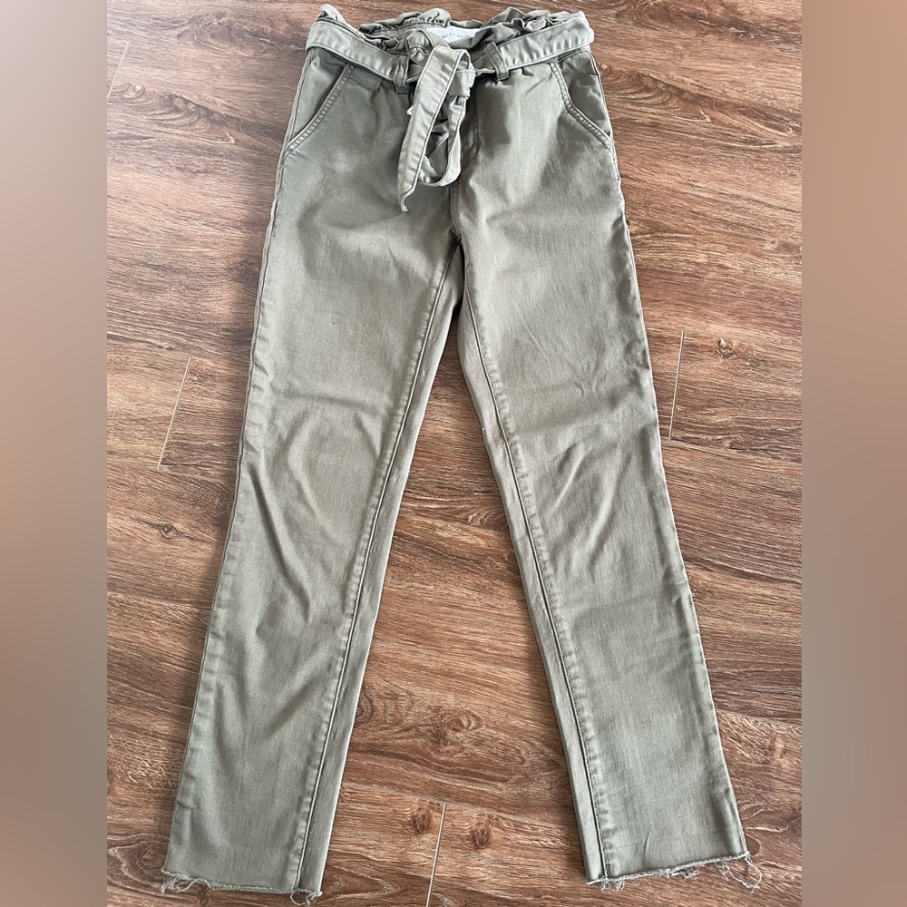 Olive green pants